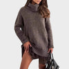 Pullover Brun & Kjole Brun