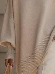 Clarisse | Løs sweater med bred krave