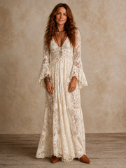 Persephone | Vintage maxikjole med elegant silhuet