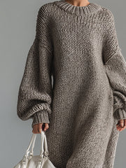 Ysaline | Elegant lang strikkekjole