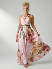 Amiel | Let blomstret maxikjole