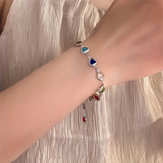 Armbånd med hjertevedhæng