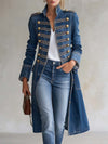Blå denim