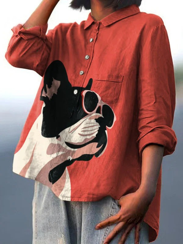 Evie | Elegant afslappet bluse