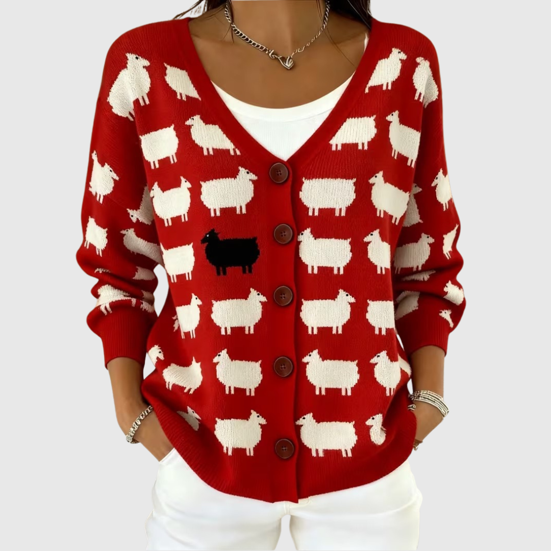 Marianne | Strikket cardigan med knapper