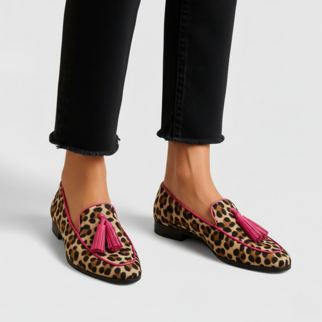 Xhyrene - Elegante loafers med svangstøtte
