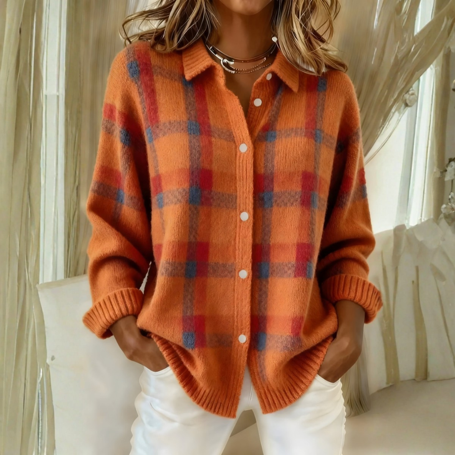 Olivia | Ternet strikcardigan