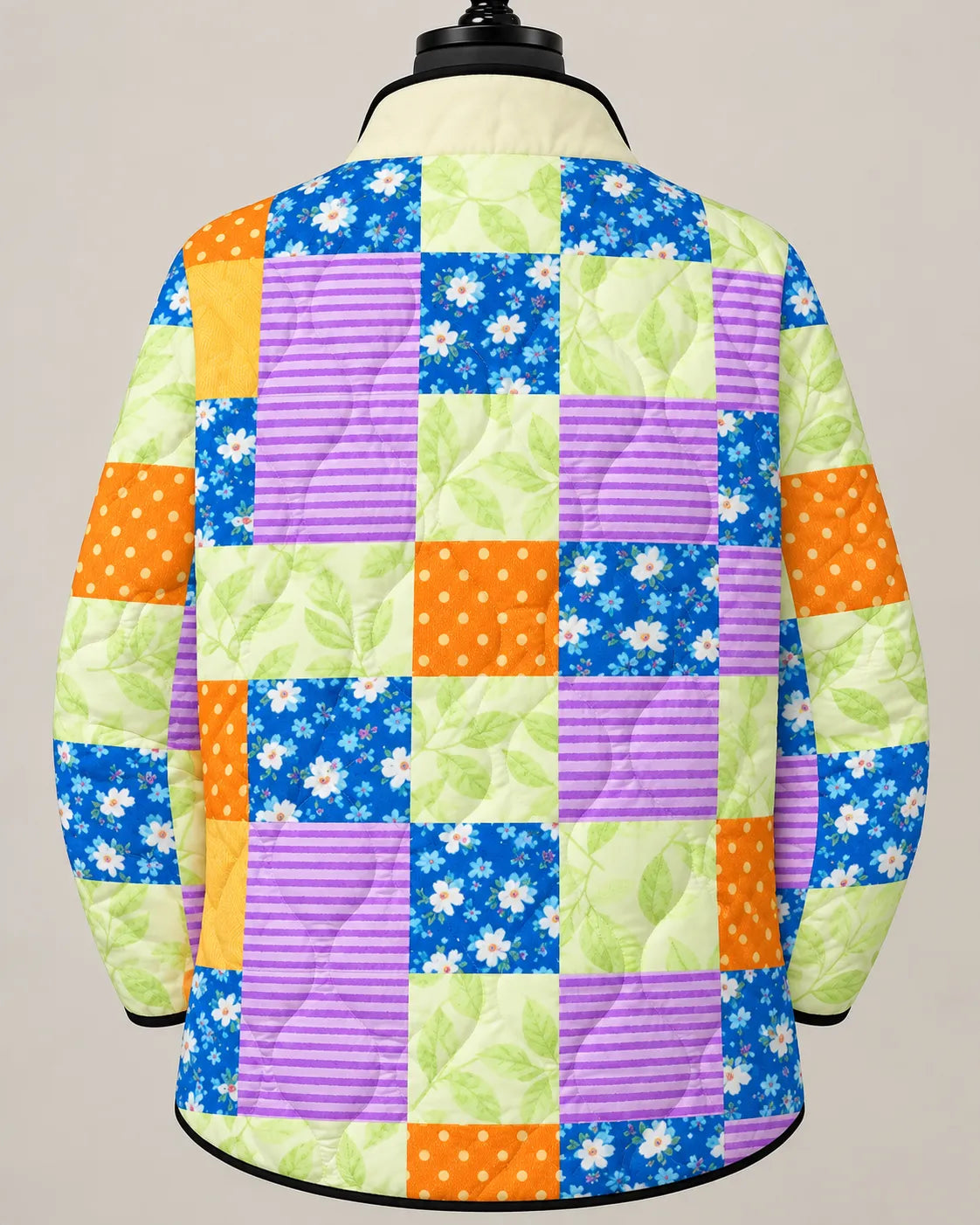 Elowen | Quiltet patchworkjakke