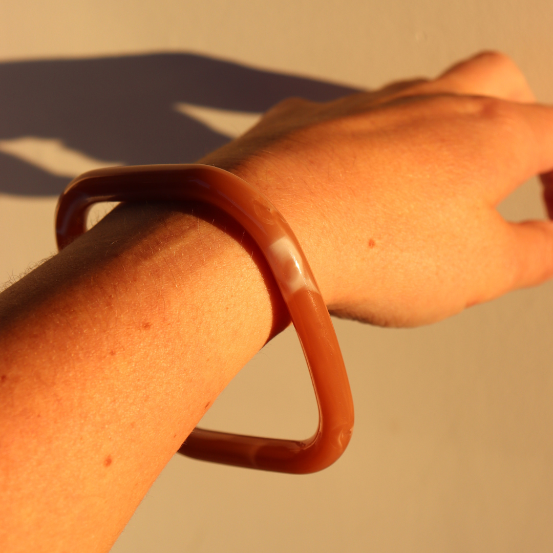 Club Paris laksefarvet armring