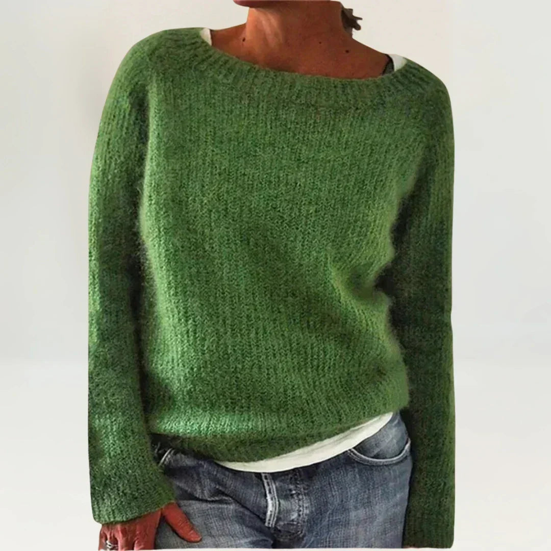 Suzy | Hyggesweater – Grøn
