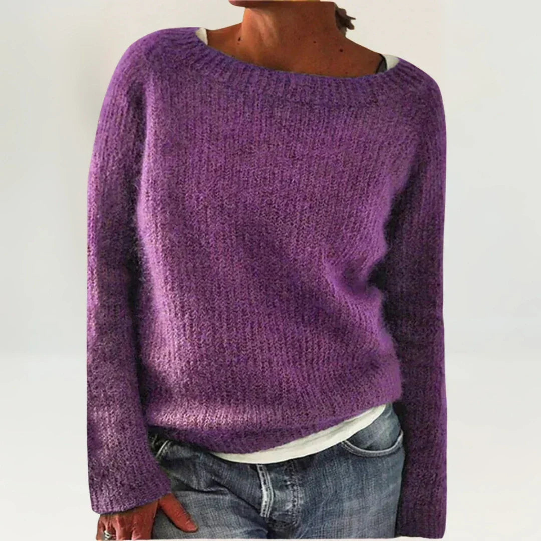 Suzy | Hyggesweater – Lilla