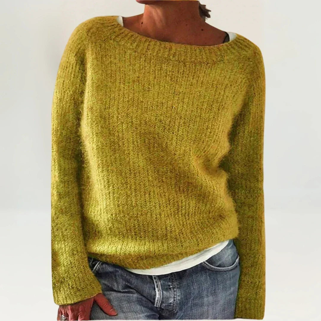 Suzy | Hyggesweater – Gul