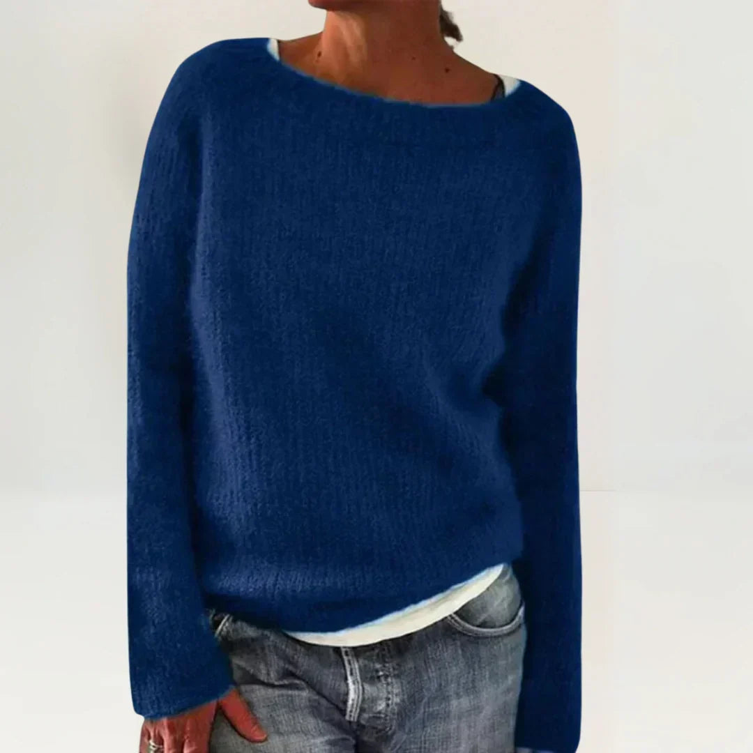 Suzy | Hyggesweater – Blå