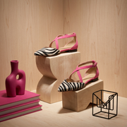 Fernanda | Zebra-ballerinaer med remme