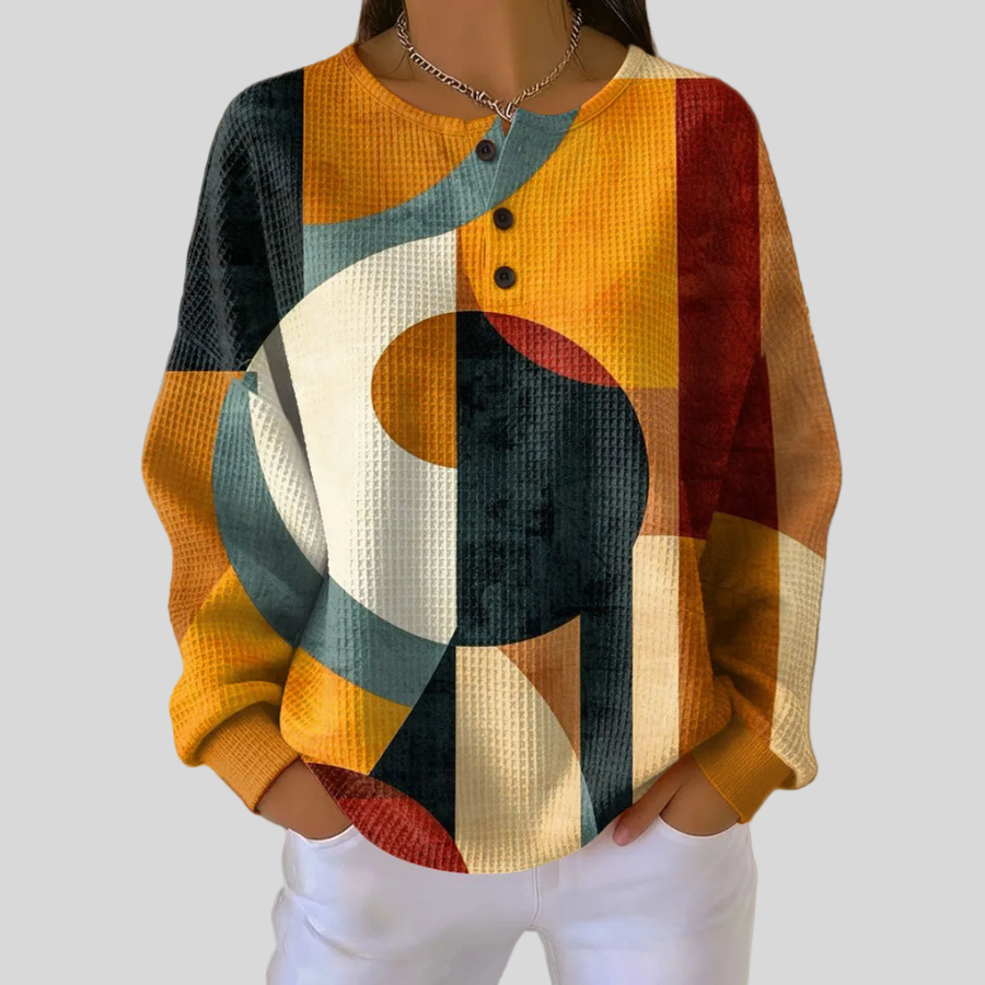 Bexmore | Sweatshirt med geometrisk mønster