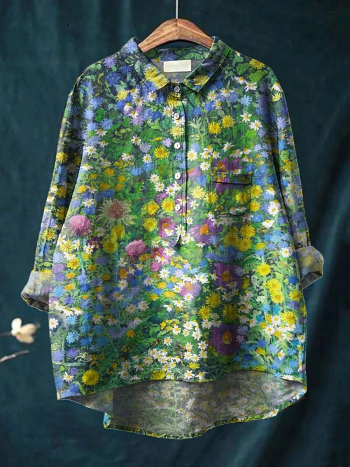 Imogen | Let bluse med blomster