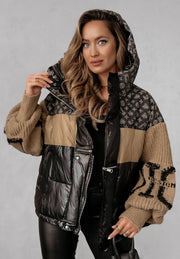 Mayce™ | Patchwork-pufferjakke