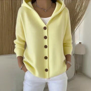 Rosalia | Cardigan med hætte