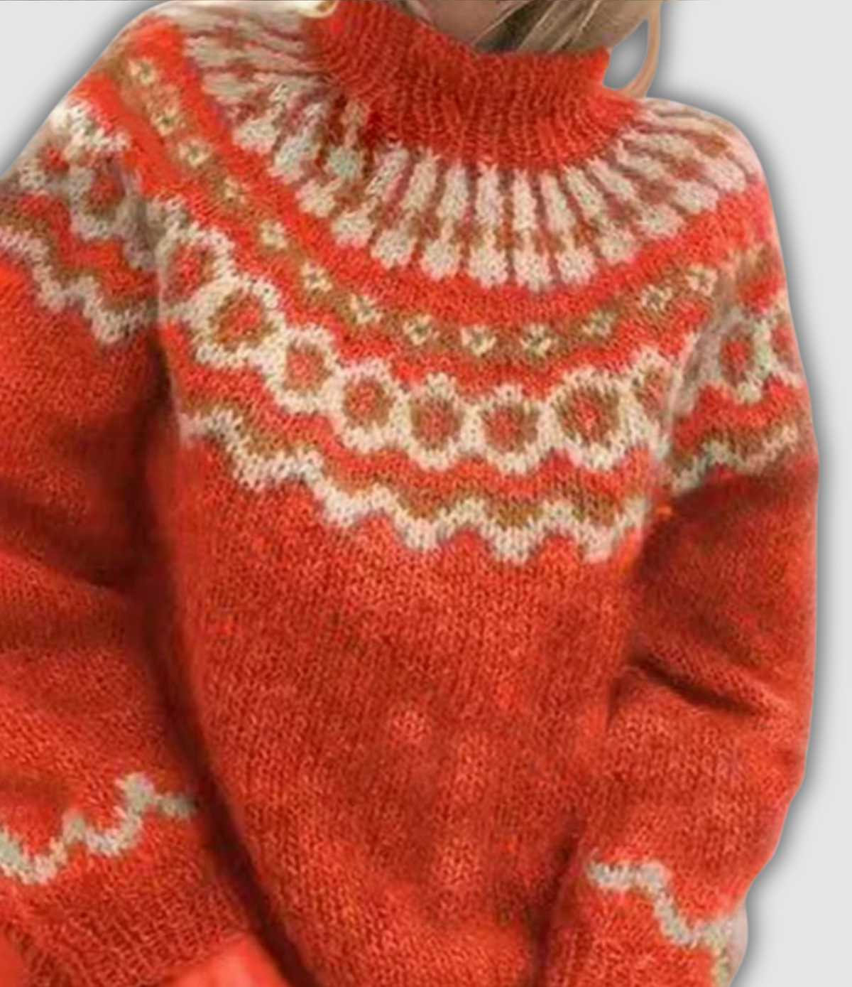 Seraphine | Retro-rullekravesweater