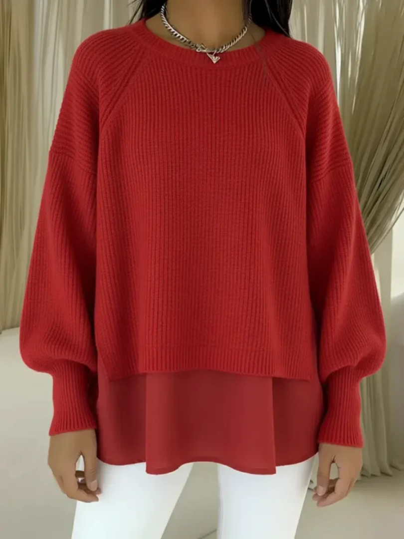 Casilda | Trøje med lag-på-lag-look