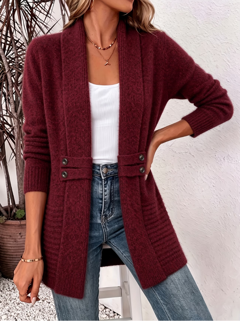 Sophie | Blød strikket sommercardigan