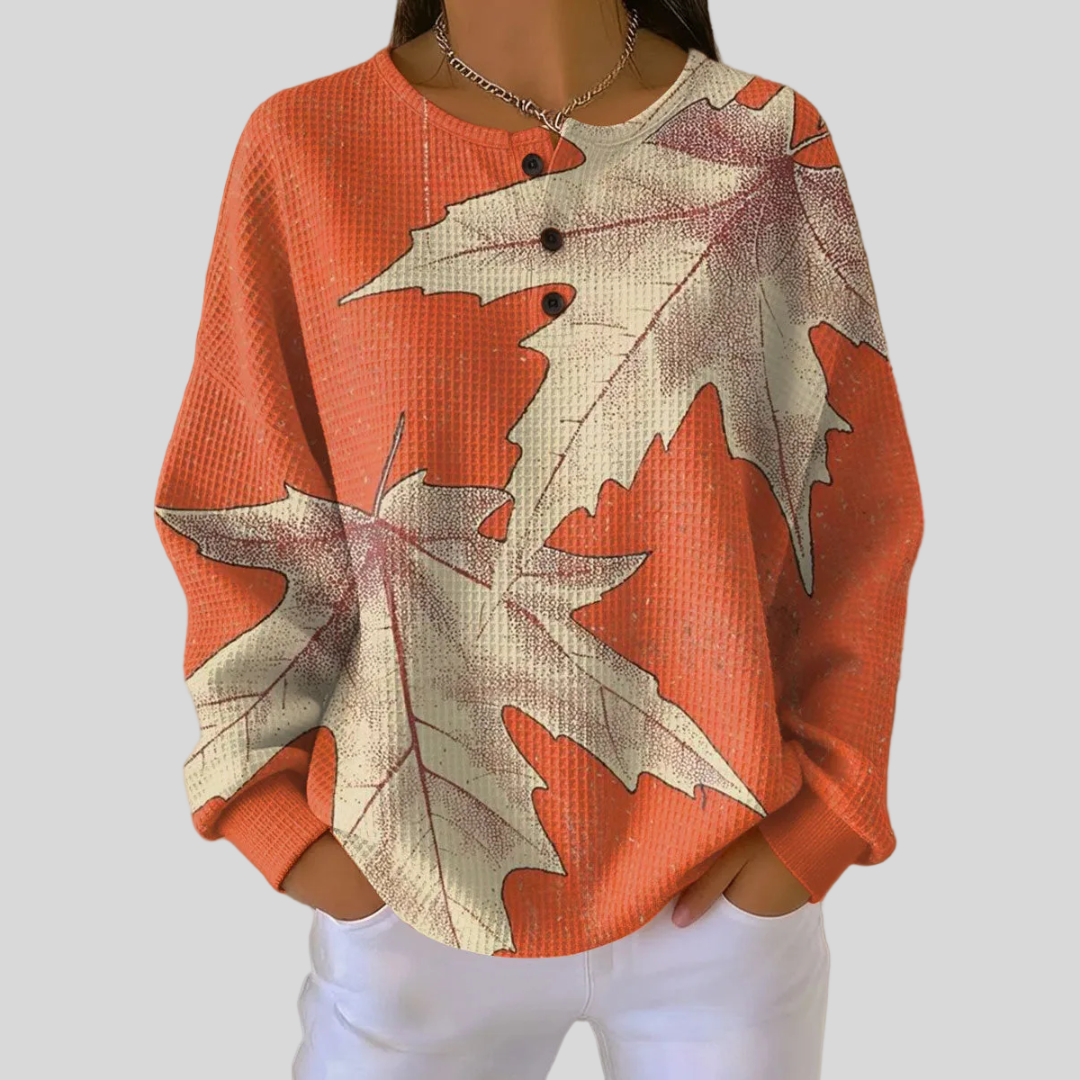 Crimsonleaf™ | Varm og stilfuld sweatshirt