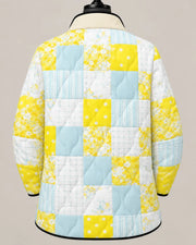 Elowen | Quiltet patchworkjakke i soldesign