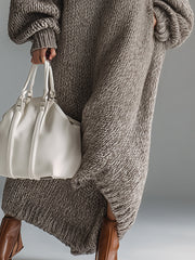 Ysaline | Elegant lang strikkekjole