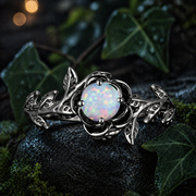 Skumringsvedbend-ring - Sammenflettet
