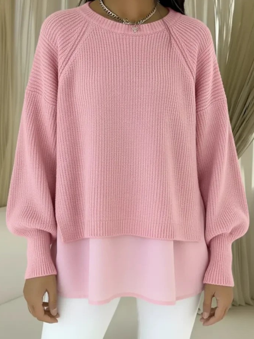 Casilda | Trøje med lag-på-lag-look