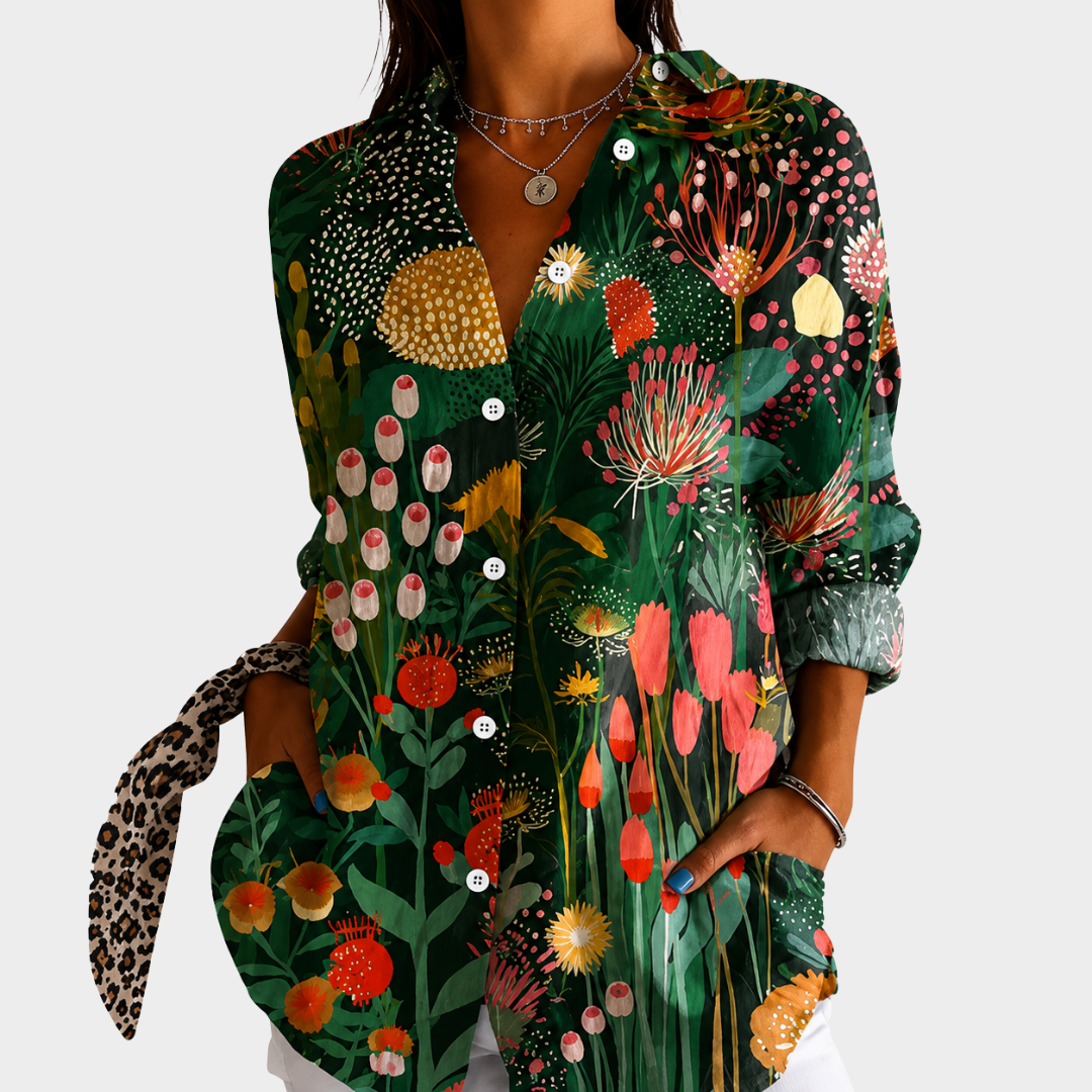 Midnatshave – Statement-bluse