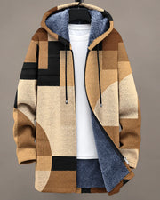Eliana | Heritage-mosaikjakke med hætte