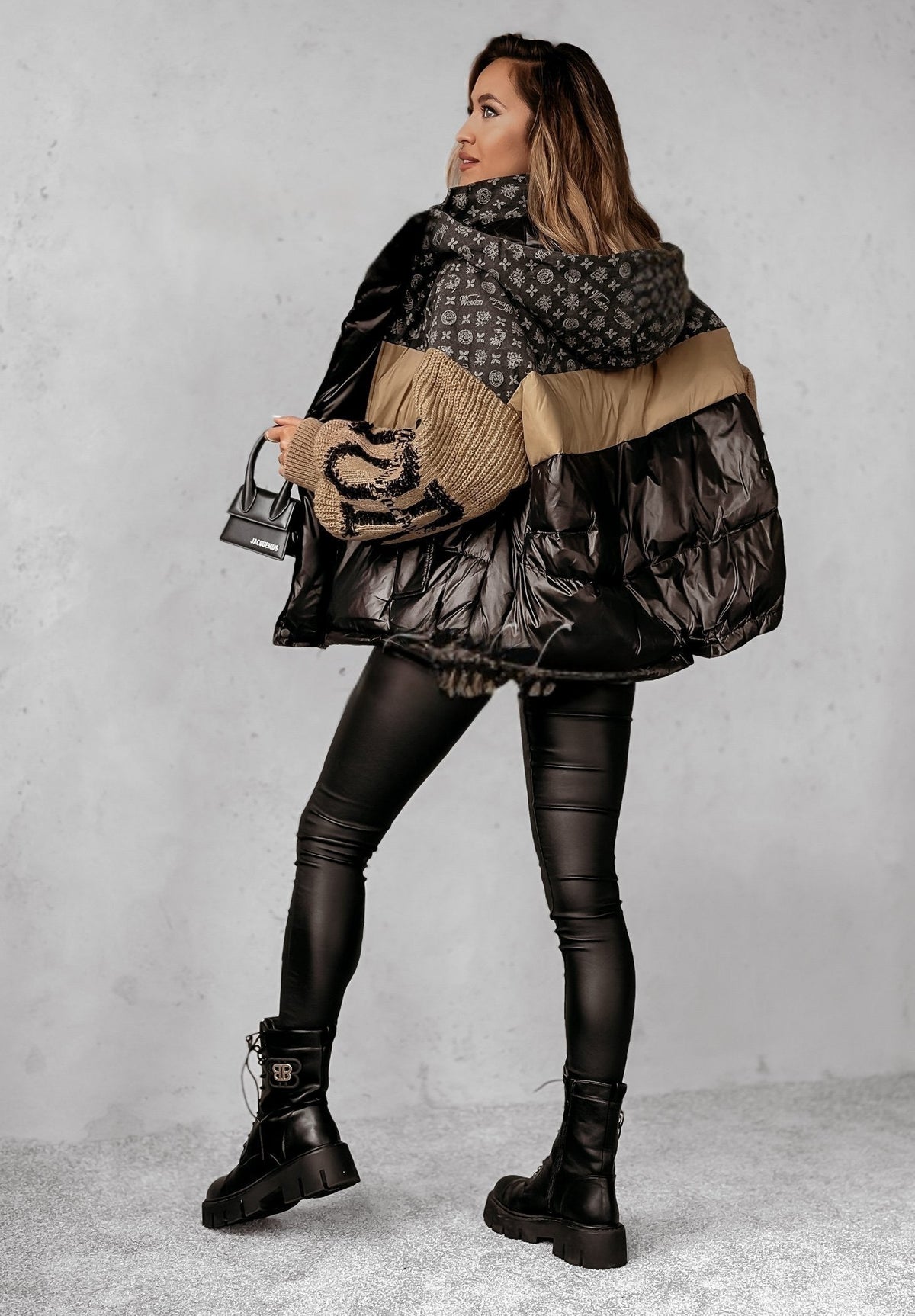 Mayce™ | Patchwork-pufferjakke