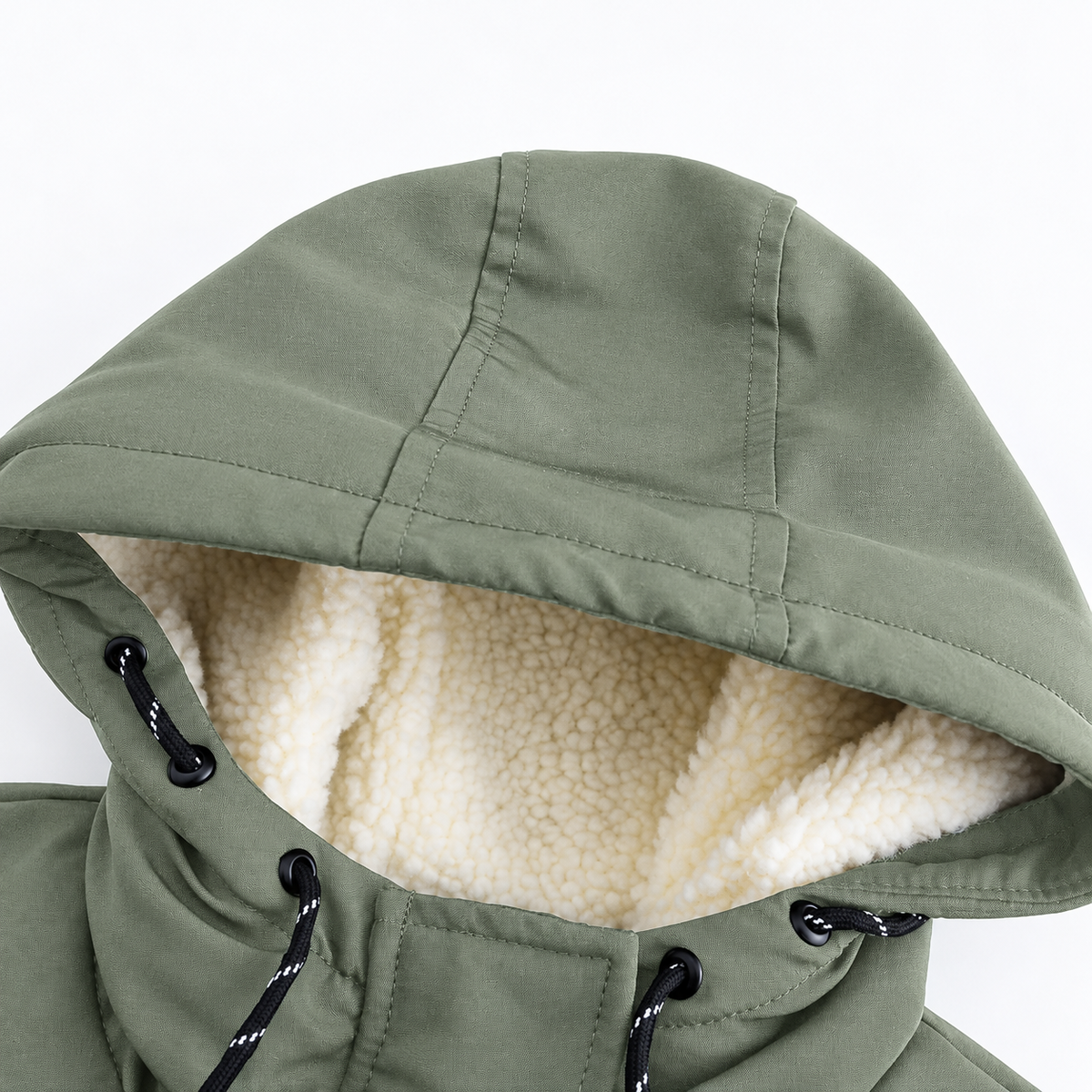 Garance | Vandtæt dameparka med hætte og varmt sherpa-for