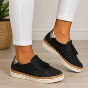Annie | Polstrede læderloafers