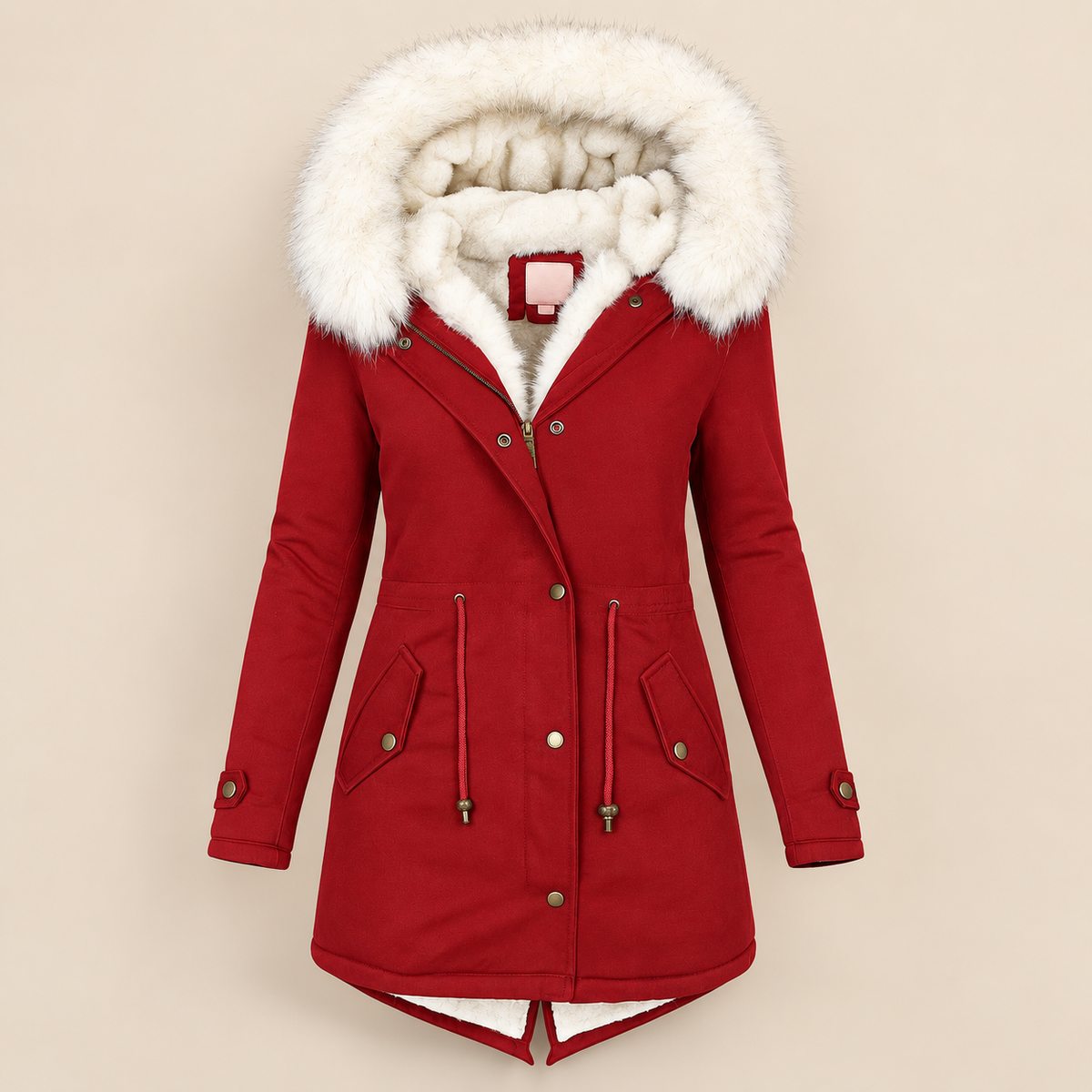Albane | Elegant, lang vinterparka