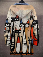 Kiara™ | Luksuriøs cardigan med kunstnerisk inspiration