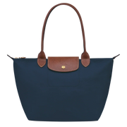 Totebag - Mellemstor shopper, Marineblå