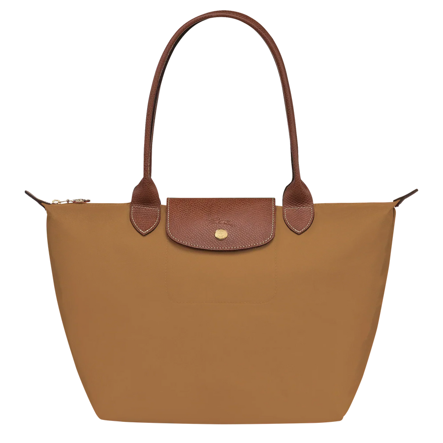 Totebag - Mellemstor shopper, Lys beige