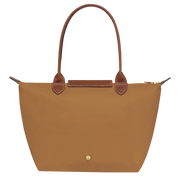 Totebag - Mellemstor shopper, Lys beige