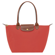 Totebag - Mellemstor shopper, Tomatrød