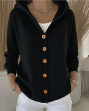 Rosalia | Cardigan med hætte