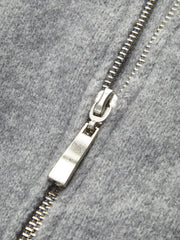Casual oversized cardigan med åben krave