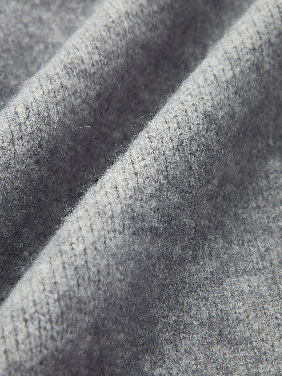 Casual oversized cardigan med åben krave