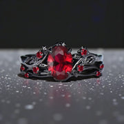 Skumringsvedbend-ring - Flamme