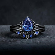 Skumringsvedbend-ring - Sort skov