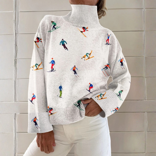 Ava | Elegant rullekravetrøje