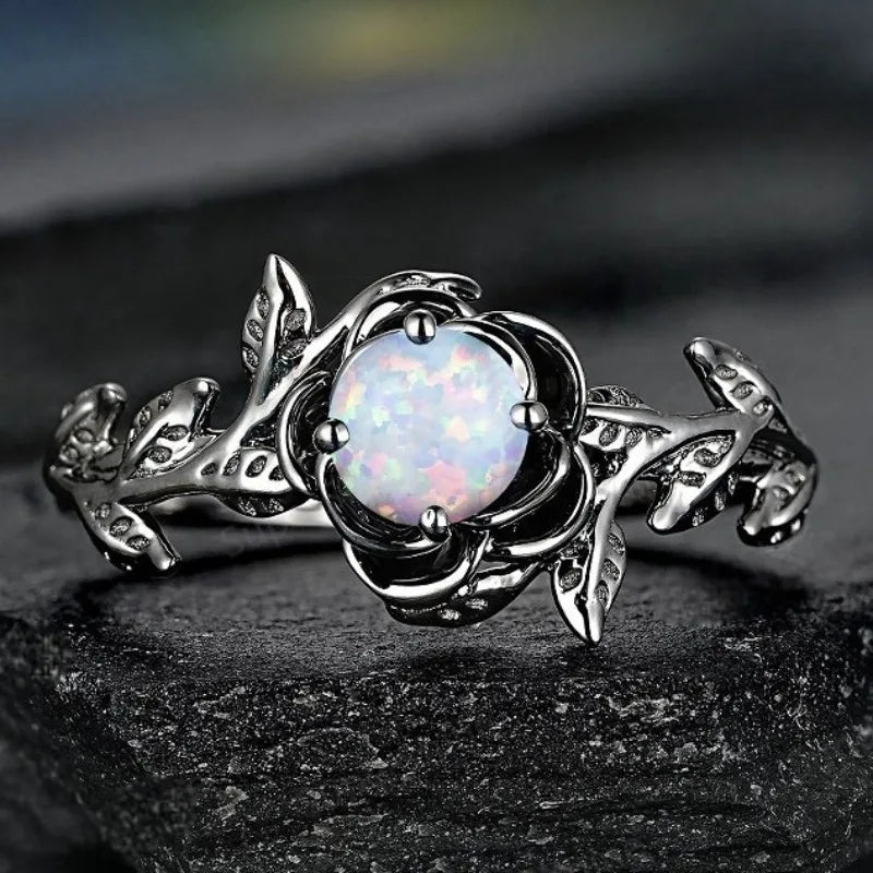 Skumringsvedbend-ring - Sammenflettet