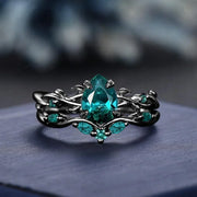 Skumringsvedbend-ring - Turkis drøm