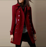 Renate™ | Elegant vinterfrakke i uld